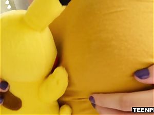 Pokemon gal creampied by Pikachu