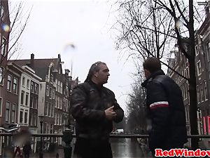 Pussynailed dutch hooker spoiling tourist